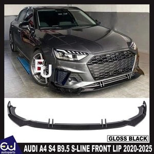 RAUDIA4B9.5S4SLINEFRONTLIPSPLITTERDIFFUSERGLOSSBLACK2020-2025