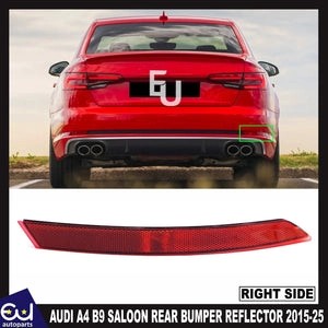 RAUDIA4B9SALOONREARRIGHTDRIVERSIDEBUMPERLIGHTREFLECTOR2015-2025