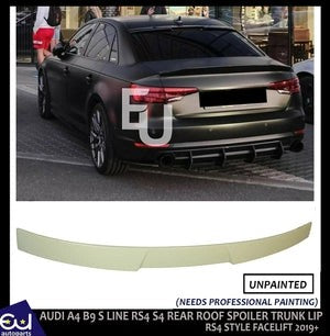 RAUDIA4S48WREARTRUNKROOFSPOILERLIPUNPAINTEDRSSTYLEFACELIFT2019+