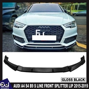 RAUDIA4S4B9SLINEFRONTSPLITTERLIPSPOILERGLOSSBLACK2015-2019