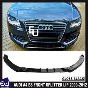 RAUDIA4S4SLINEB8FRONTLIPSPLITTERSPOILERGLOSSBLACK2009–2012