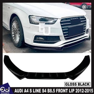 RAUDIA4SLineS4B8.5FRONTSPLITTERSPOILERLIPGLOSSBLACK2012-2015