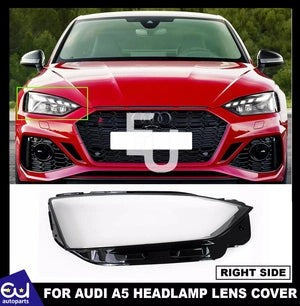 RAUDIA5RIGHTDRIVERSIDEFRONTHEADLIGHTHEADLAMPLENSCOVER2020-2023