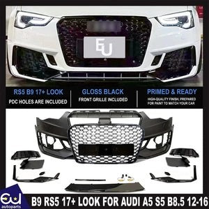 RAUDIA5S5B8.52012-16UPGRADEDB9RS517+LOOKFRONTBUMPERBODYKITGRILLE