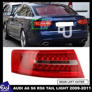 RAUDIA6C62009-2011LEFTPASSENGERLEDREAROUTERTAILLIGHTBRAKELAMPUK