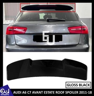 RAUDIA6C7AVANTESTATE11-18REARROOFBOOTSPOILERWINGRS6LOOKBLACK