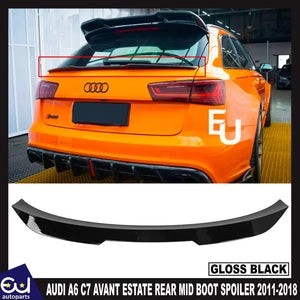 RAUDIA6C7AVANTESTATE2011-2018REARMIDBOOTSPOILERWINGRS6LOOKGLOSS