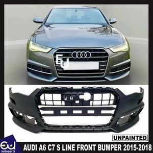 RAUDIA6C7C7PASLINEFRONTBUMPERCOVERLIPSPLITTERUNPAINTED2012-2018
