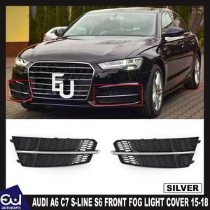 RAUDIA6C7S-LINES615-18FRONTFOGLIGHTCOVERLOWERGRILLGRILLECHROME