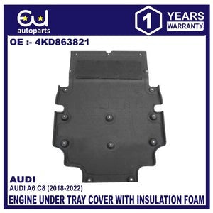 RAUDIA6C82018-2022ENGINEUNDERTRAYCOVERUNDERTRAYWITHINSULATIONFOAM
