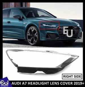 RAUDIA7RIGHTDRIVERSIDEFRONTHEADLIGHTHEADLAMPLENSCOVER2019+