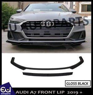 RAUDIA7SPORTS-LINES7FRONTSPLITTERLIPDIFFUSERSPOILERGLOSSBLACK18+