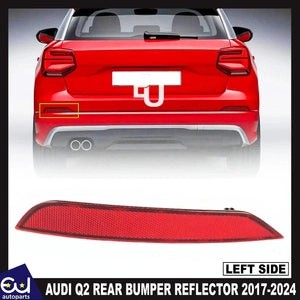 RAUDIQ22017-2024BRANDNEWREARBUMPERREFLECTORONLYLEFTPASSENGERSIDE