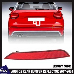 RAUDIQ22017-2024BRANDNEWREARBUMPERREFLECTORONLYRIGHTDRIVERSIDE1PC