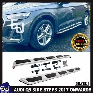 RAUDIQ52017+SIDESTEPSRUNNINGBOARDSOEMSTYLENEWSTAINLESSPAIR