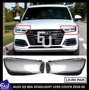 RAUDIQ580ALEFTRIGHTSIDEPAIRFRONTHEADLIGHTHEADLAMPLENSCOVER2018-20