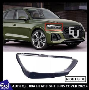 RAUDIQ580ARIGHTDRIVERSIDEFRONTHEADLIGHTHEADLAMPLENSCOVER2021+