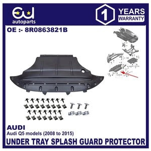 RAUDIQ58R2008-2015UNDERENGINECOVERUNDERTRAYSPLASHGUARDPROTECTOR