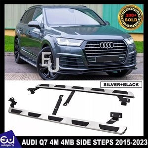 RAUDIQ72015-20234M4MBSIDESTEPSRUNNINGBOARDSGUARDBRUSHEDSTEELNEW
