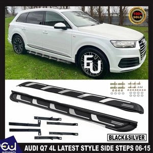 RAUDIQ7SIDESTEPSRUNNINGBOARDSBARSGUARD2006-20154LLATESTSTYLETYPE