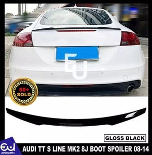 RAUDITTSLINEMK28J08-14GLOSSBLACKREARADDONTRUNKSPOILERBOOTWING