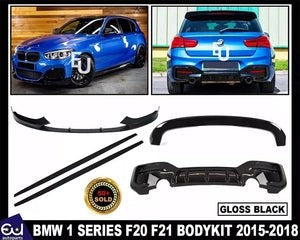 RBMW1SERIESF20F21FRONTLIPSPLITTERREARDIFFUSERBODYKITBODYKIT15-18