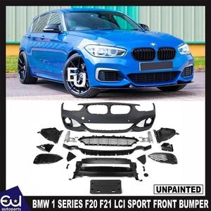 RBMW1SERIESF20F21LCISPORTM135iM140iSTYLEFULLAEROFRONTBUMPERKIT