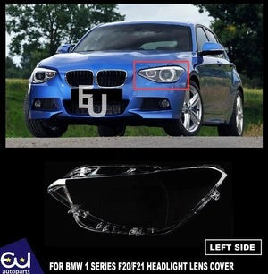RBMW1SERIESF20F21PRELCIHEADLIGHTHEADLAMPLENSCOVERLEFTSIDE11-14