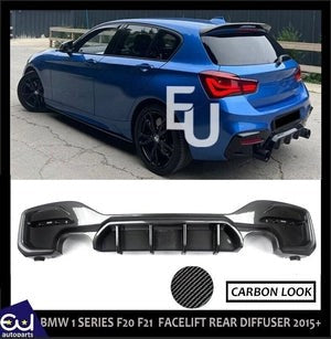 RBMW1SERIESF20F21REARDIFFUSER15+FACELIFTLCI135/140LOOKCARBONLOOK