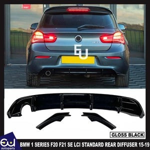 RBMW1SERIESF20F21SELCISTANDARDREARDIFFUSERLIPVALANCEBUMPER15-19