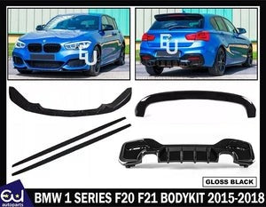 RBMW1SERIESF20FRONTLIPSPLITTERREARDIFFUSERBODYKITBODYKIT2015-18