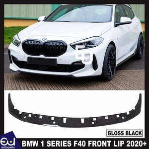 RBMW1SERIESF40FRONTLIPSPOILERSPLITTERGLOSSBLACK2020+