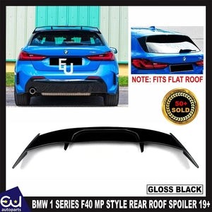RBMW1SERIESF40MPSTYLEREARROOFSPOILERSESPORTLIPWINGSGLOSSBLK19+