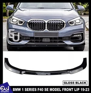 RBMW1SERIESF40STANDARDSESPORTFRONTSPLITTERLIPGLOSSBLACK2019+
