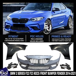 RBMW2SERIESF22F232014-21FRONTBUMPERFENDERWINGSM2CF87WIDEBODYKIT