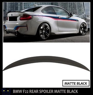 RBMW2SERIESF22F23M2F87MSPORTMATTEBLACKTRUNKBOOTSPOILERLIPFIT