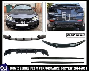 RBMW2SERIESF22F23MPSTYLEFRONTSPLITTERREARDIFFUSERBODYKITBODYKIT