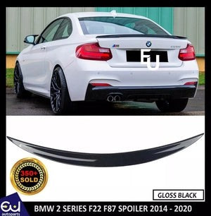 RBMW2SERIESF22M2F87REARTRUNKBOOTSPOILERLIPGLOSSBLACK2014-2020