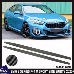 RBMW2SERIESF44MSPORTSIDESKIRTSEXTENSIONPAIRBLADESCARBONLOOK2020+