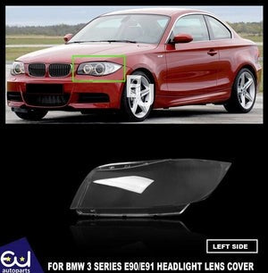 RBMW3E90/E91XENONFRONTHEADLIGHTHEADLAMPCLEARLENSCOVER2005-2012LEFT