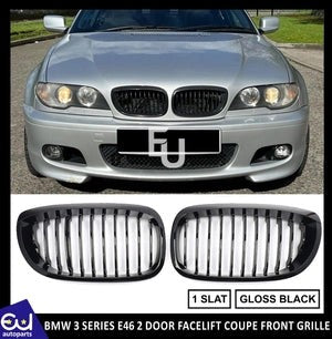 RBMW3SERIESE46FACELIFT2DOORCOUPEM3ONESLATFRONTKIDNEYGRILLEGRILL