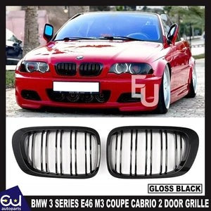 RBMW3SERIESE46M3COUPECABRIO2DOORGLOSSDUALSLATKIDNEYGRILLEGRILL