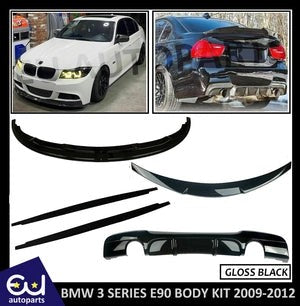 RBMW3SERIESE90BODYKITBODYKITFRONTSPLITTERLIPREARDIFFUSERSKIRT