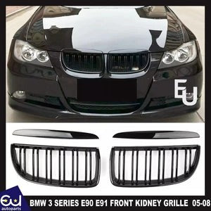RBMW3SERIESE90E91GRILLDUALSLATFRONTKIDNEYGRILLE05-08PRELCIGLOSS