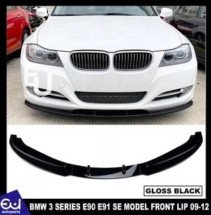 RBMW3SERIESE90E91LCISTANDARDSESPORTFRONTLIPSPLITTERGLOSS2009-12
