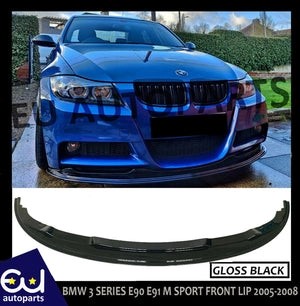 RBMW3SERIESE90E91MSPORTFRONTSPLITTERBUMPERLIPPRELCI05-08