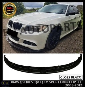 RBMW3SERIESE90E91MSPORTLCIFRONTBUMPERLIPSPOILERSPLITTER2009-2012