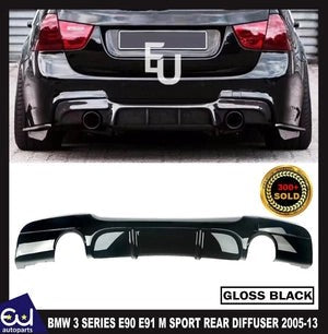 RBMW3SERIESE90E91MSPORTREARDIFFUSERSPLITTERVALANCE335iSTYLE05-13