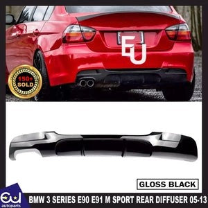 RBMW3SERIESE90E91MSPORTREARDIFFUSERSPLITTERVALANCE2005-2013