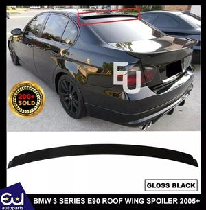 RBMW3SERIESE90MSPORTTYPEREARWINDOWROOFSPOILERLIP05-11GLOSSBLACK